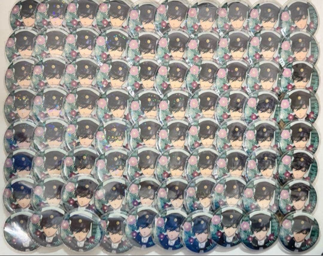 糸師凛 レトロモダン 缶バッジ まとめ売り 80個 痛バ