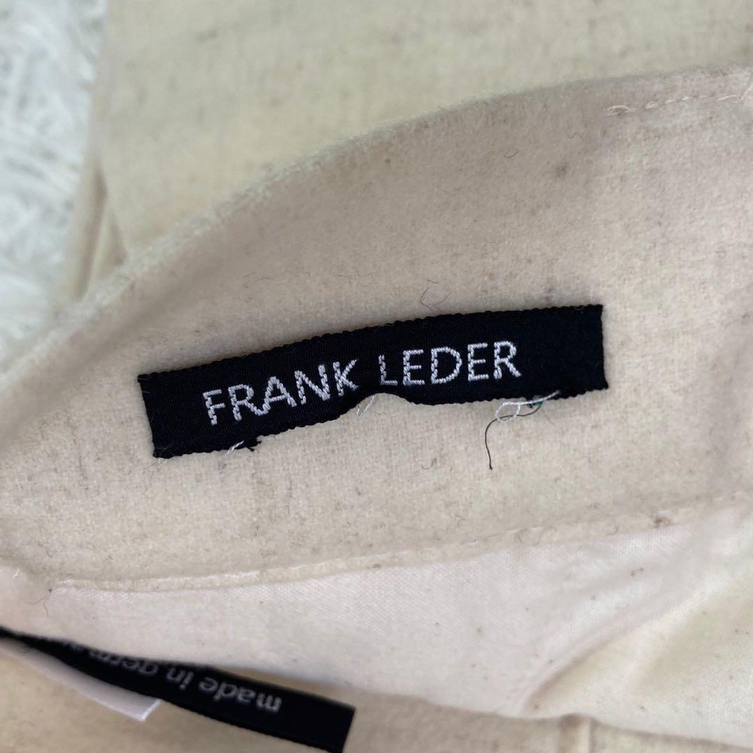 FRANKLEDER ウールパンツ ベージュ M カジュアル シンプル