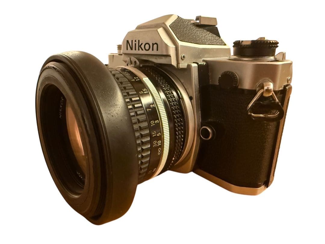 Nikon FM 一眼レフカメラ 50mm f/1.4レンズ付き