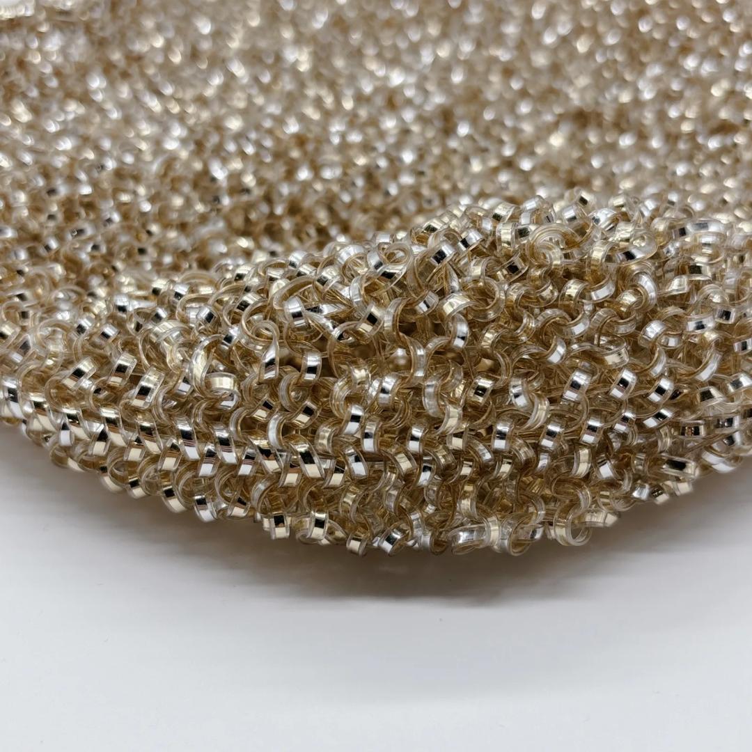 アンテプリマ　ワイヤーバッグ　ゴールド　レディース