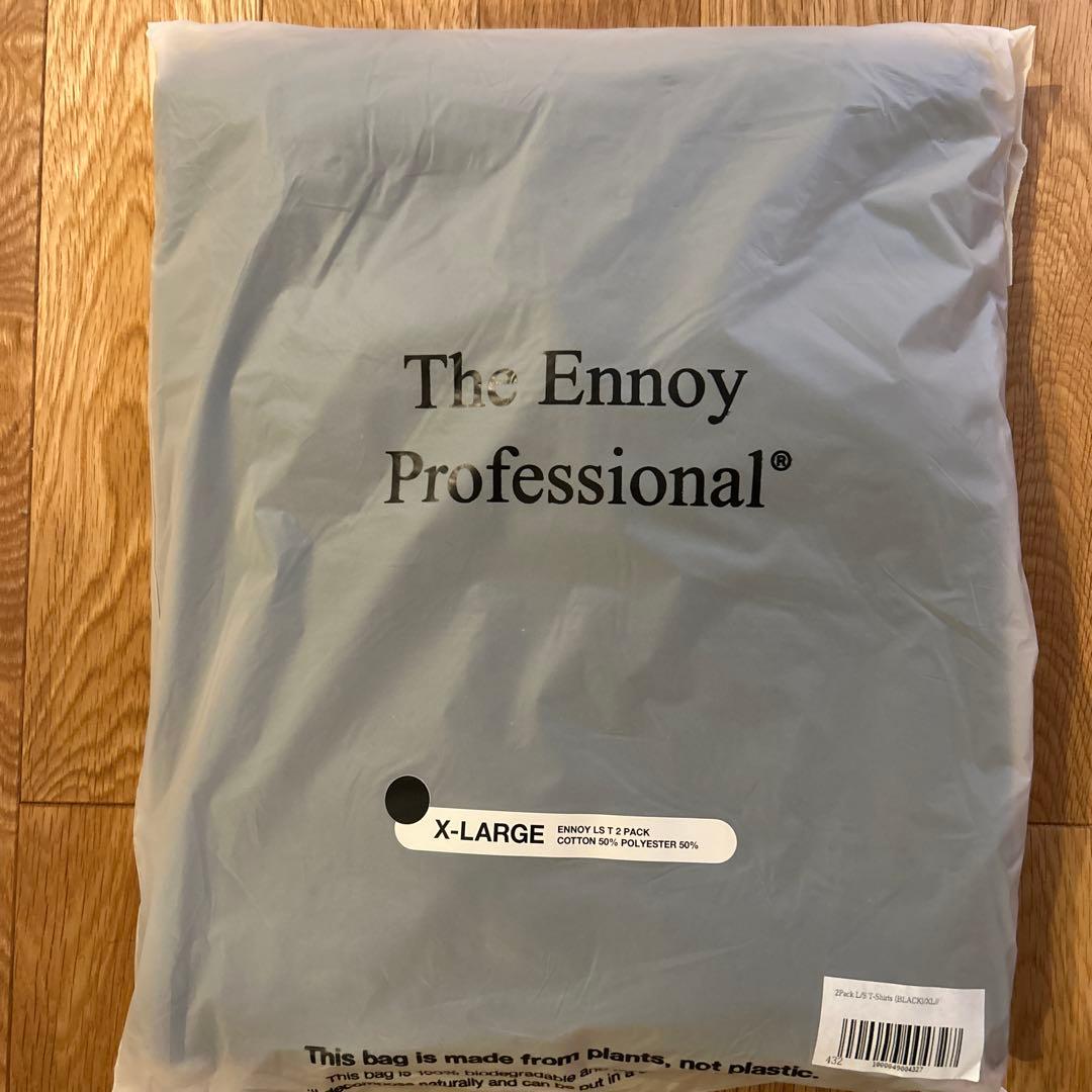 24SS ennoy エンノイ 2Pack L/S T-Shirt XL 2枚