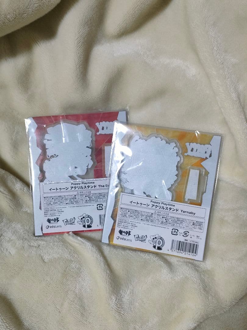 ポピープレイタイム アクリルスタンドハーレーソーヤー博士 ヤーナビーコラボカフェ