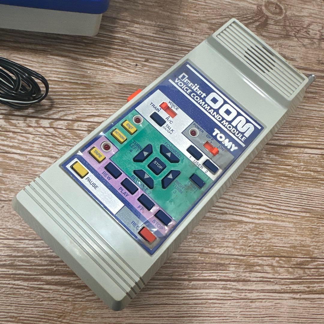 初代 TOMYオムニボット 当時モノ スペースエイジ【ジャンク】 元箱付き