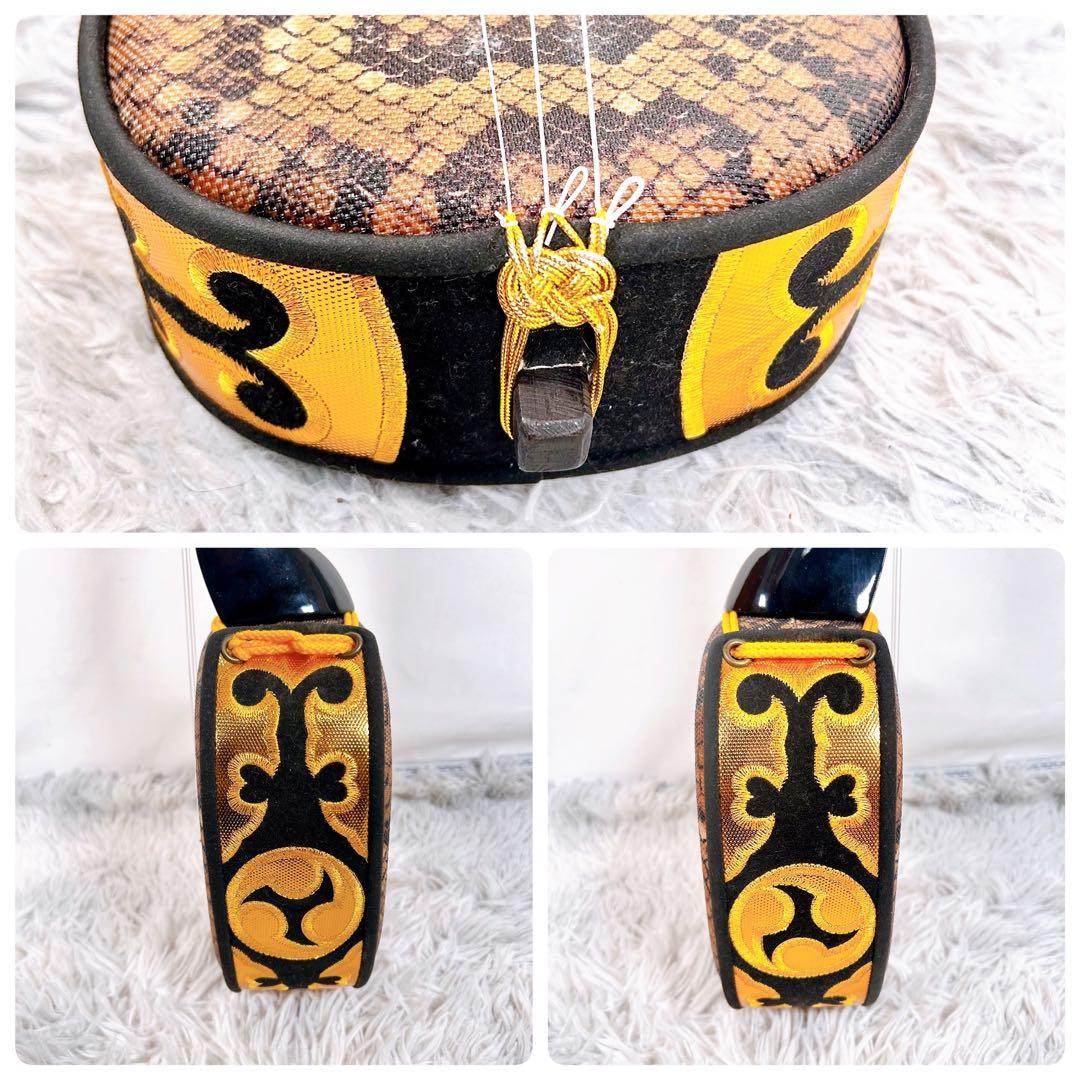 沖縄三線 三味線　合皮　初心者オススメ　ケース付