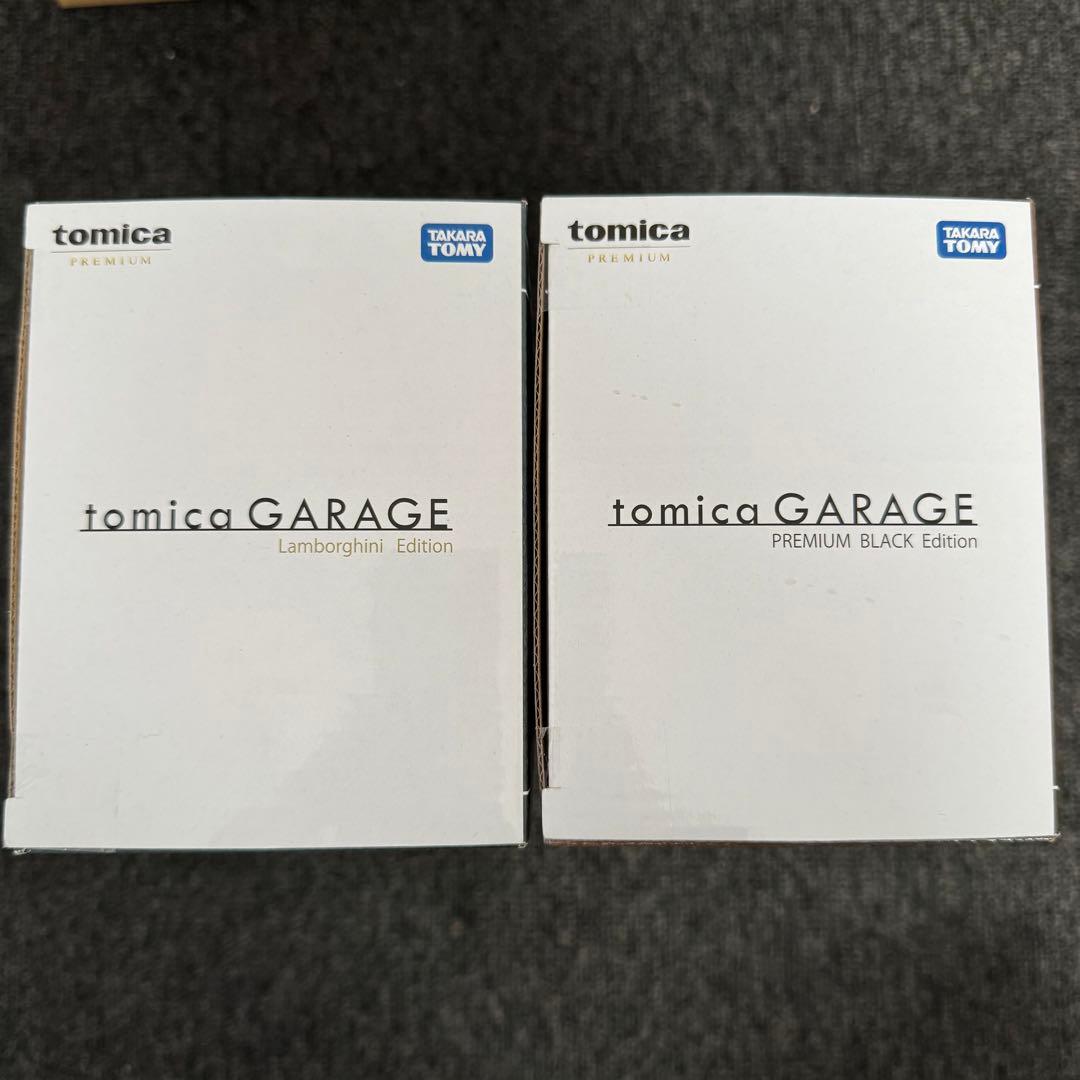 新品未開封　トミカガレージ　ランボルギーニ　HONDA NSX 2点セット