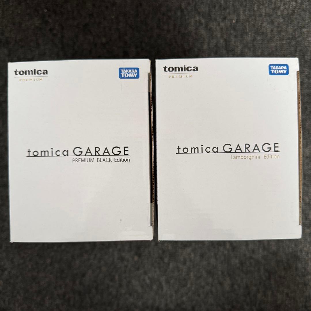 新品未開封　トミカガレージ　ランボルギーニ　HONDA NSX 2点セット