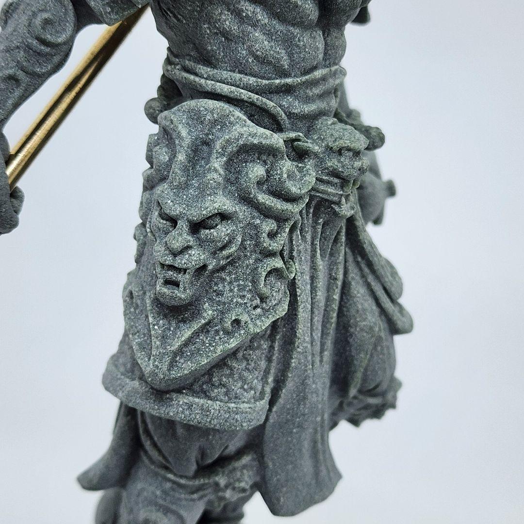 【圧倒的存在感！】武神風フィギュア／石像風／装飾・インテリアに最適