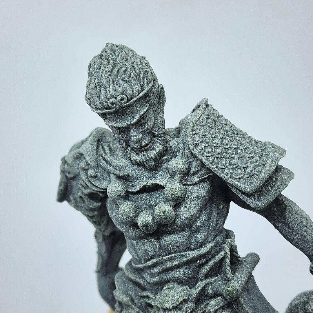 【圧倒的存在感！】武神風フィギュア／石像風／装飾・インテリアに最適