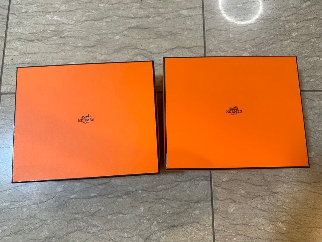 エルメス　ミニエブリン　空箱　ミニエヴ　tpm 空箱　ミニエブ　2個セット