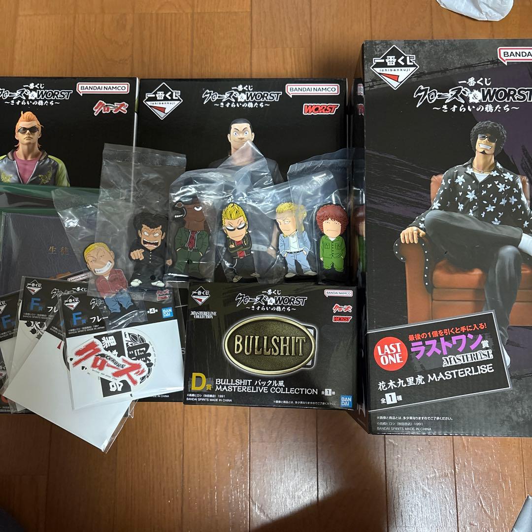 一番くじ クローズ＆WORST ～さすらいの鴉たち〜A賞C賞D賞 ラストワン賞