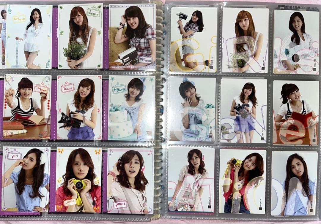 少女時代 スタコレ トレカ スターコレクションカード テヨン ユナ スヨン ソニ