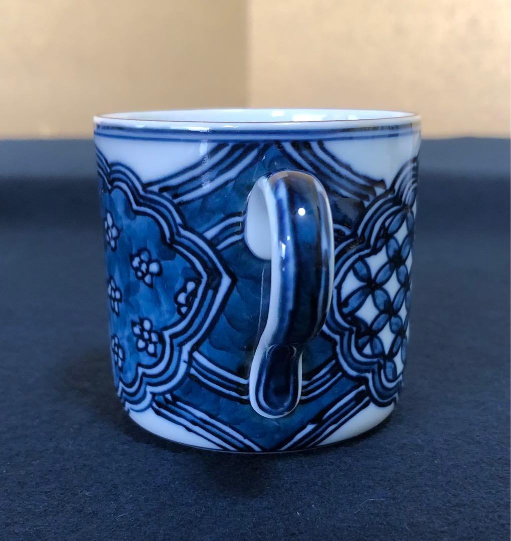 《レ》有田焼 祥瑞手 碗皿6客組 源右衛門作 共箱 251125え6