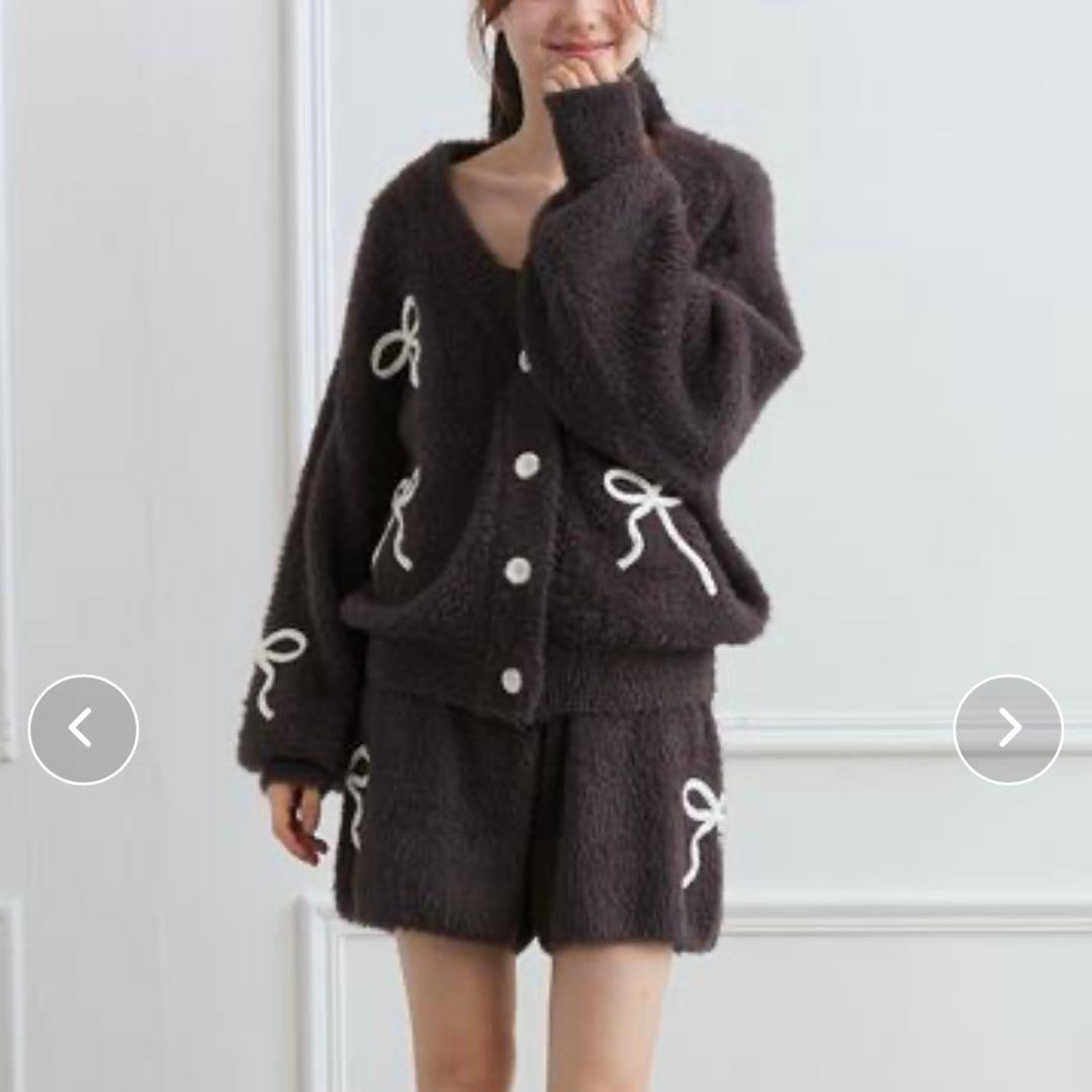 GELATO PIQUE リボンモチーフ ルームウェア