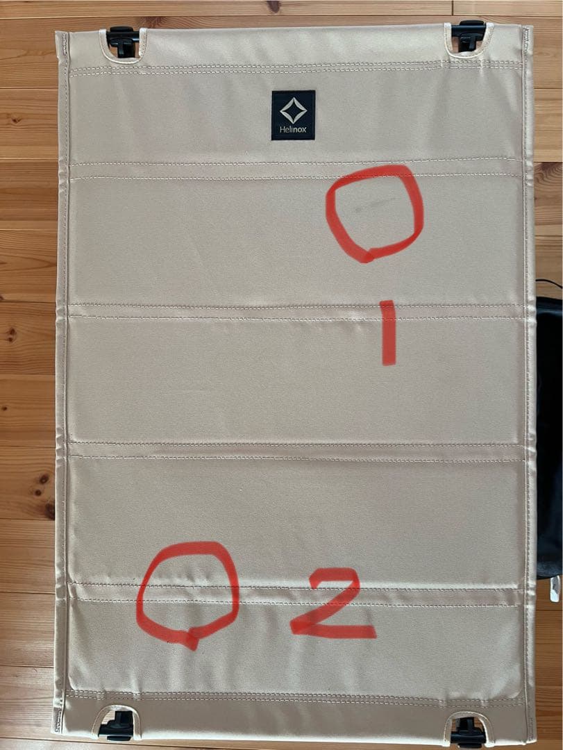 Helinox 折りたたみ式アウトドアテーブル Ｍ