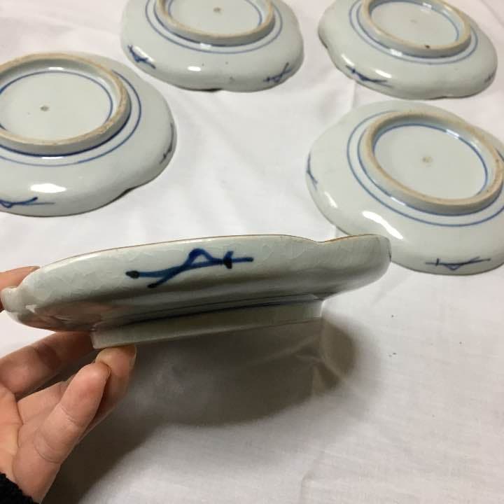 古い皿 5枚