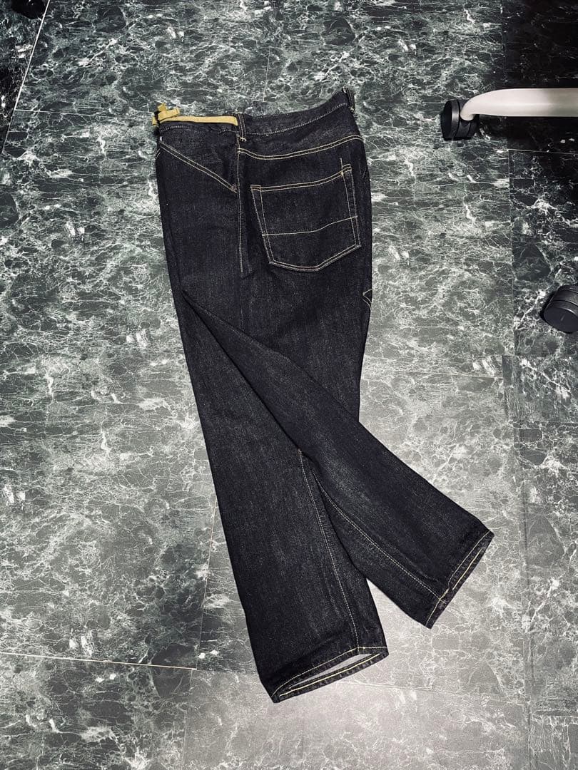 GANRYU ガンリュウ コムデギャルソン デニム サルエル パンツ　Sサイズ