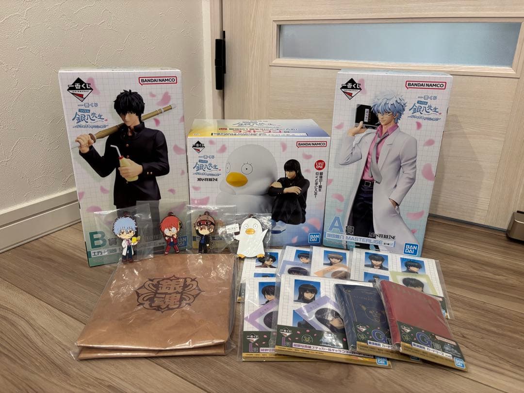 最終値下げ銀八先生　一番くじ　A賞B賞 ラストワン　おまけ付き　未開封フィギュア