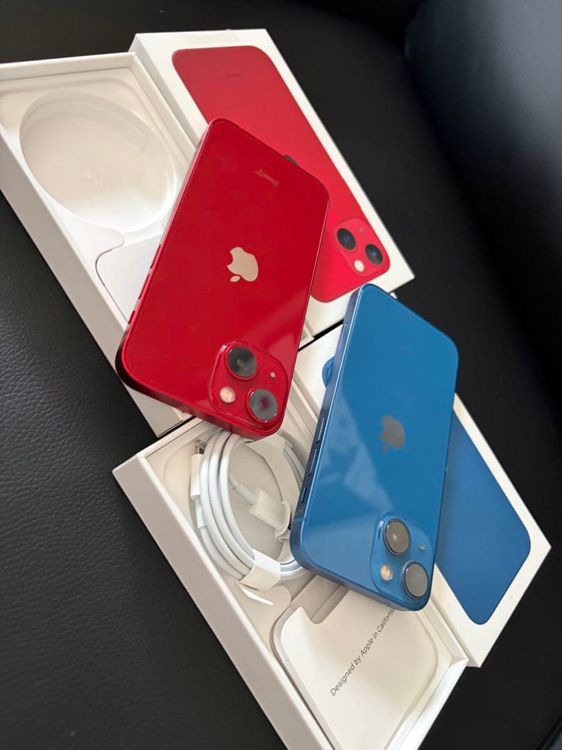 iPhone 13 赤 青 ミニ