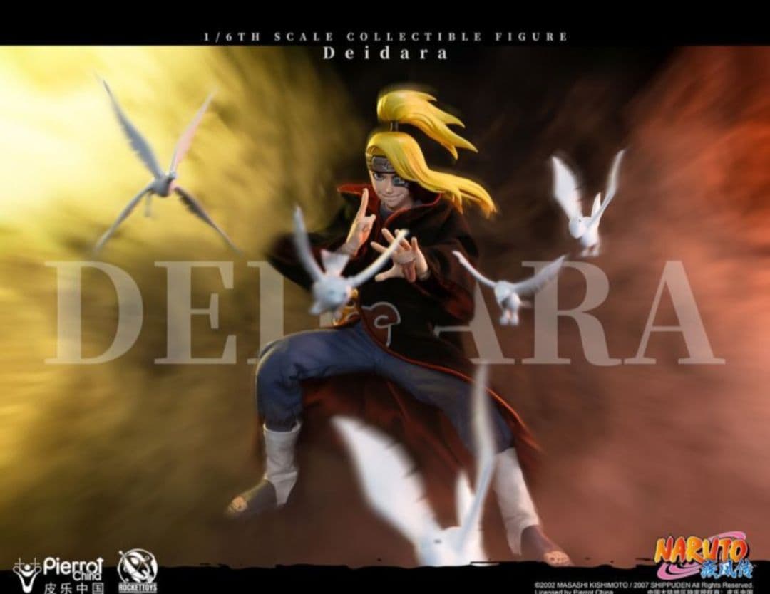 Rockettoys ナルト アカツキ デイダラ　ライセンス品　ボーナスパーツ付