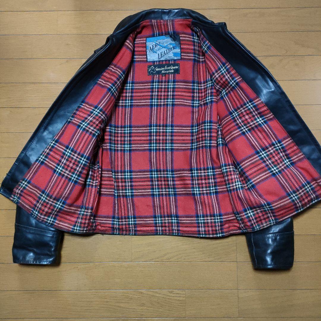 おでんです!　エアロレザー　ライダース　ハーフベルテッド