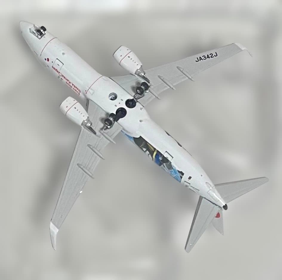 航空機・ヘリコプター JAL B737-800 JA324J GunDAM