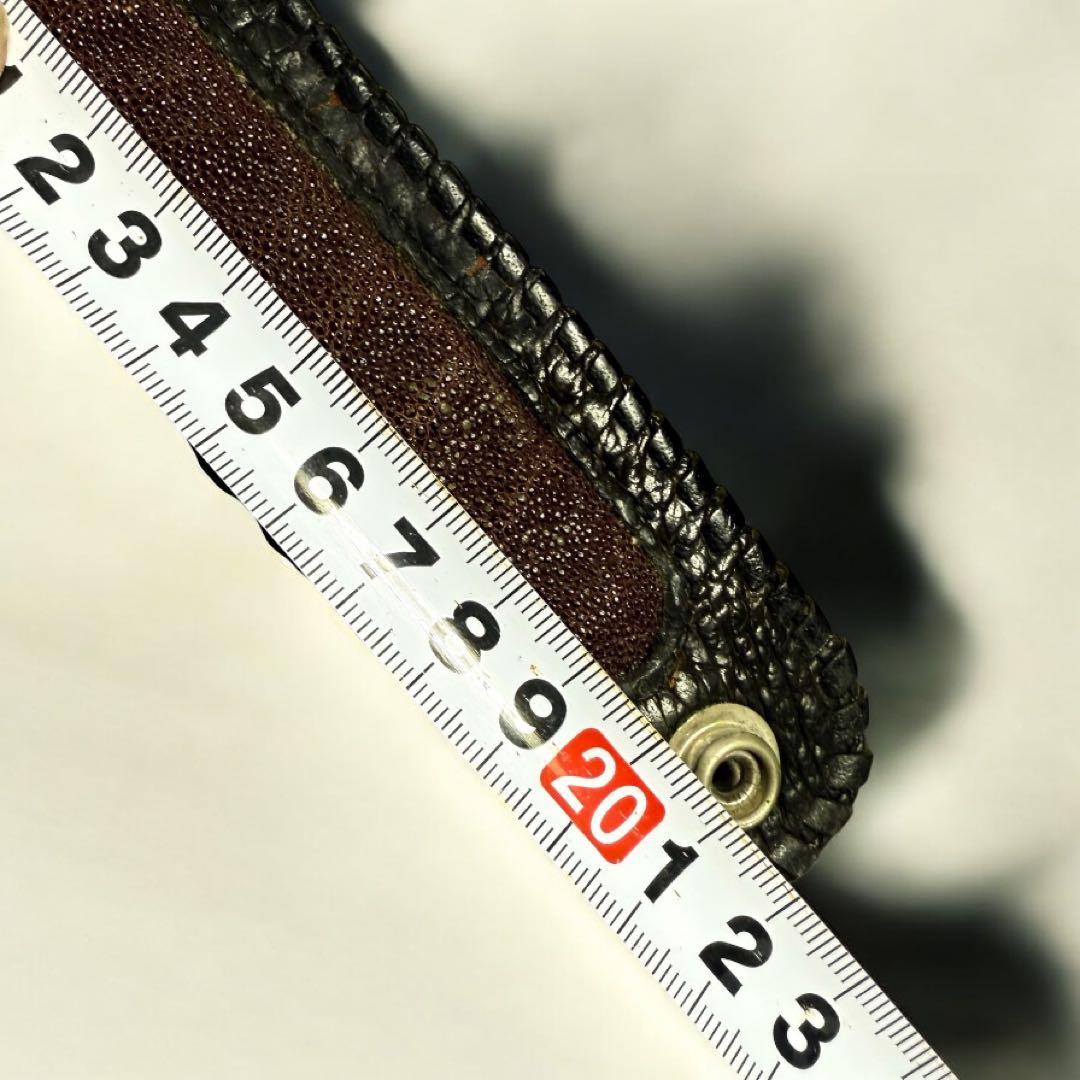 ガボールヴァンアンバーグレザーズ Van Amburgスティングレイバーガンディ