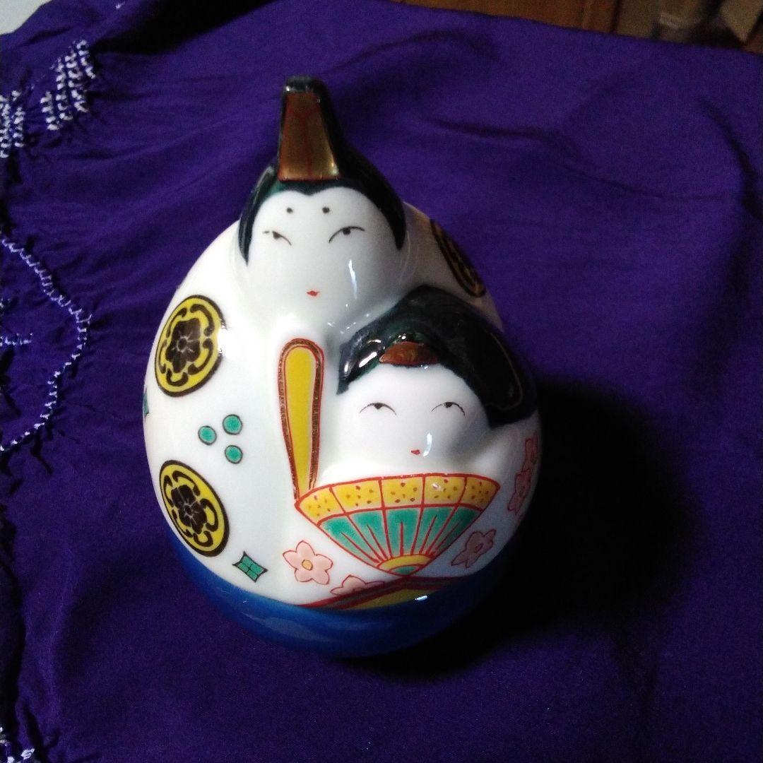 mmm　お雛様の器　有田焼　珍味入れ