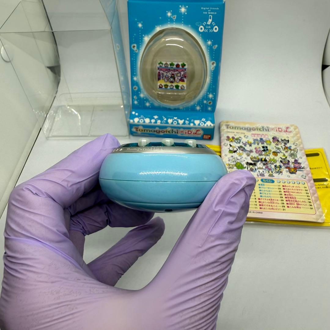 (箱、説明書付き)たまごっちiDL ブルー