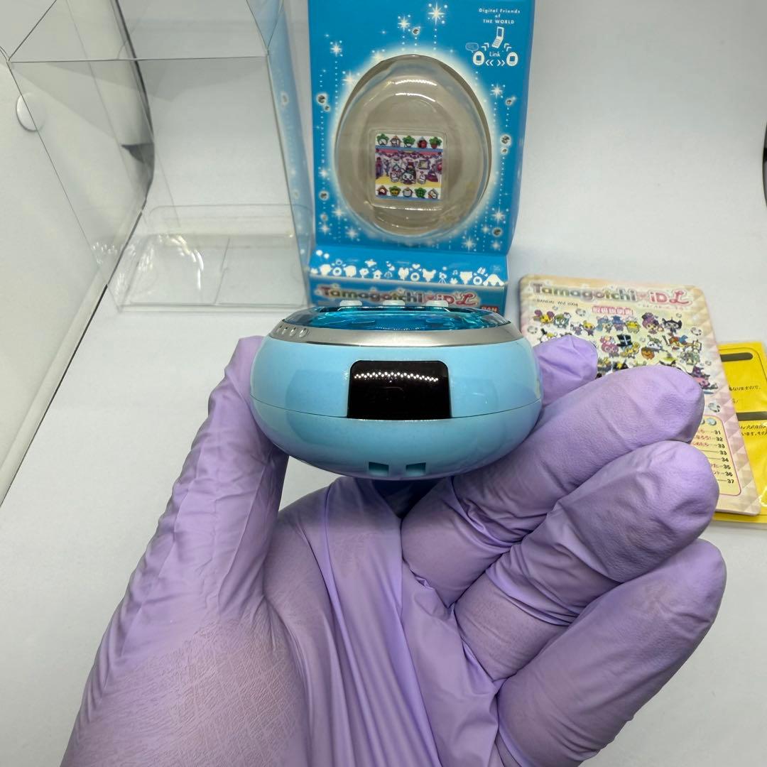 (箱、説明書付き)たまごっちiDL ブルー