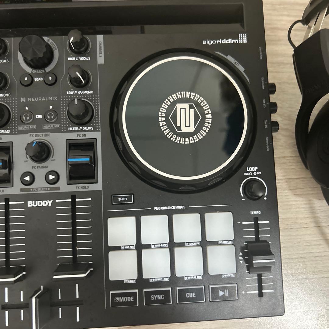 reloop BUDDY audio-technicalヘッドホン付き