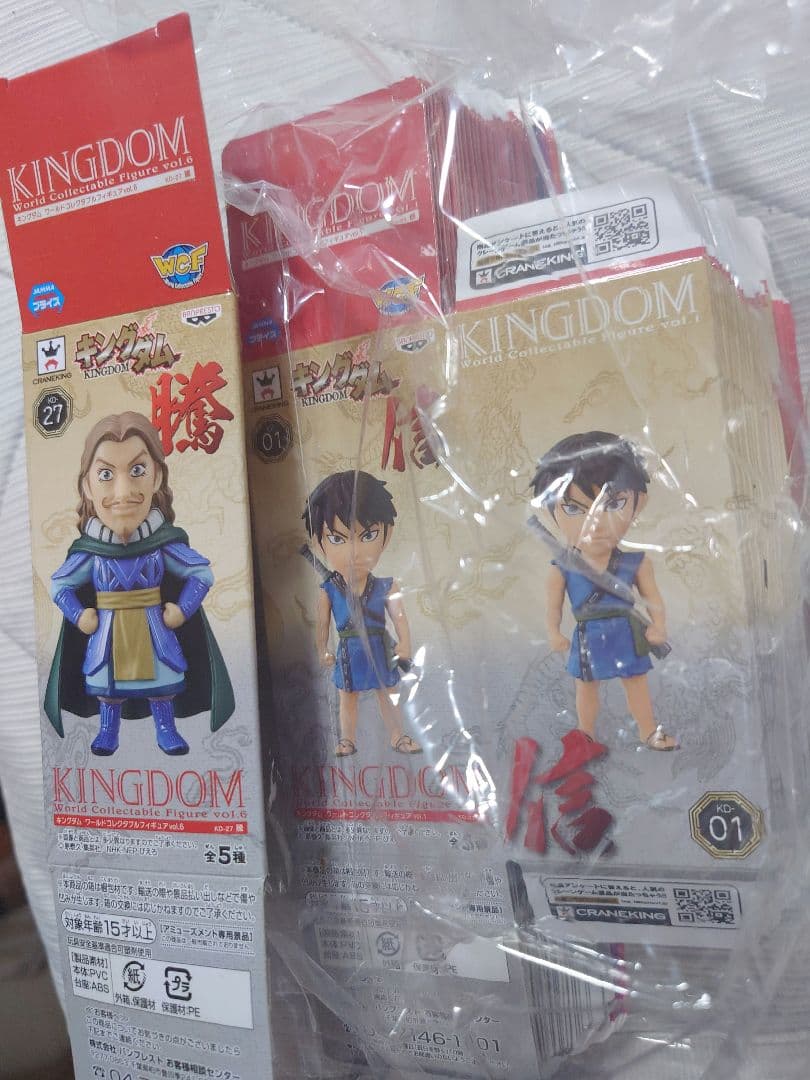 キングダム　ワールドコレクタブルフィギュア　ワーコレ