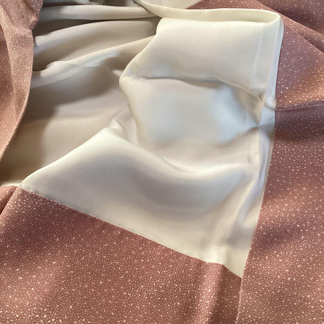 ほぼ未使用品　高級江戸小紋 手彫り作家名落款　共八掛　上品