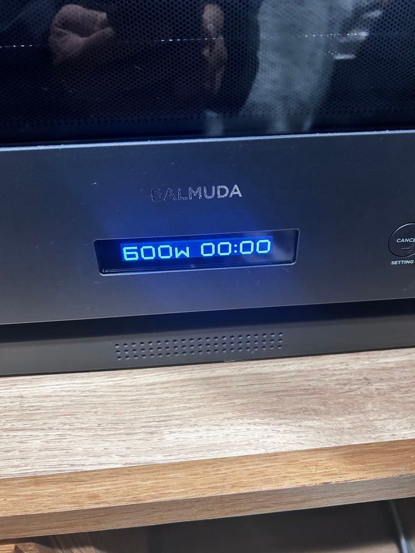 値下げ　BALMUDA オーブンレンジ　K04A-BK