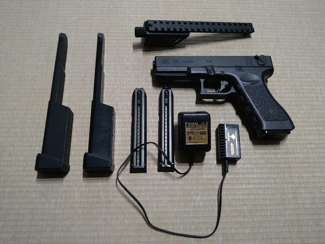 【中古】東京マルイ グロック18C 電動ハンドガン　GLOCK18C