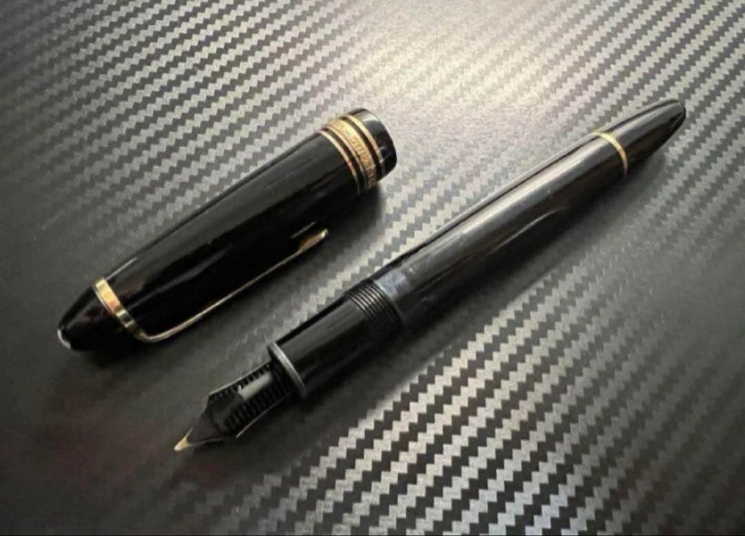 極美品 モンブラン マイスターシュテュック 146 14C 全金 M 万年筆