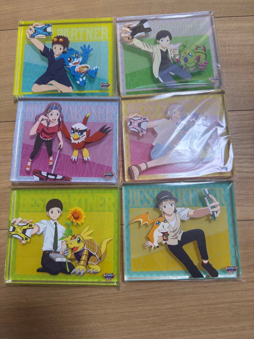 デジモンアドベンチャー02ベストパートナー「絆」 アクリルアート 全6種