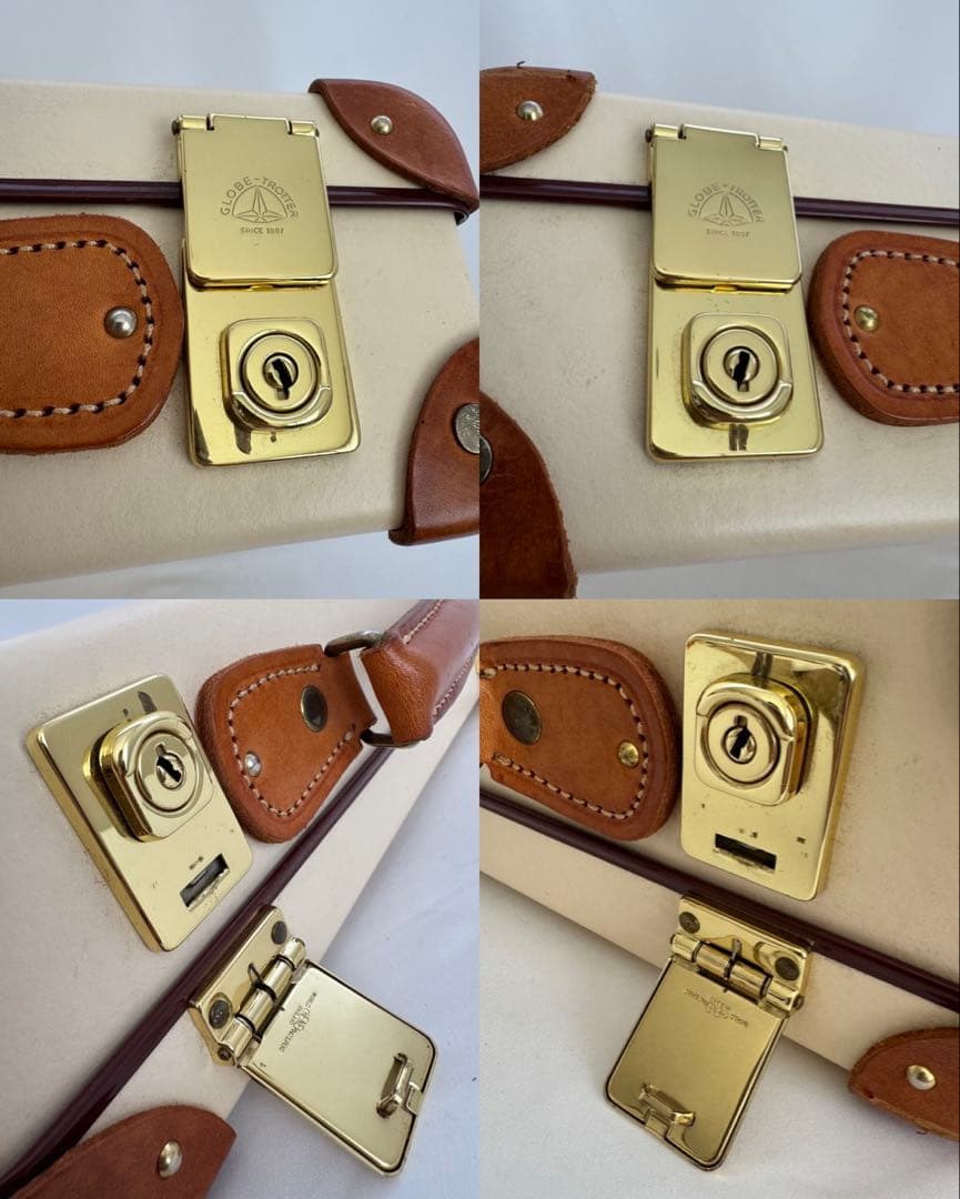 7F1502｜グローブトロッター アタッシュ ケース ビジネス バッグ サファリ