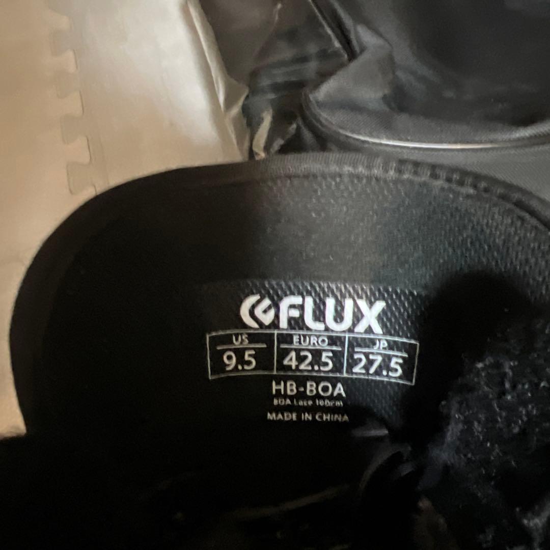 FLUX HB-BOAスノーボードブーツ ブラック2022、23年モデル