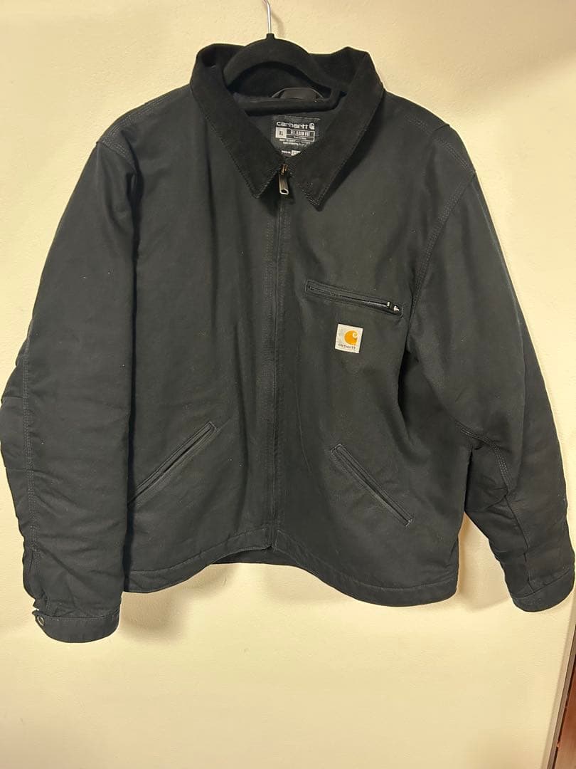 Carhartt デトロイトジャケット　XL カーハート　黒　ブラック