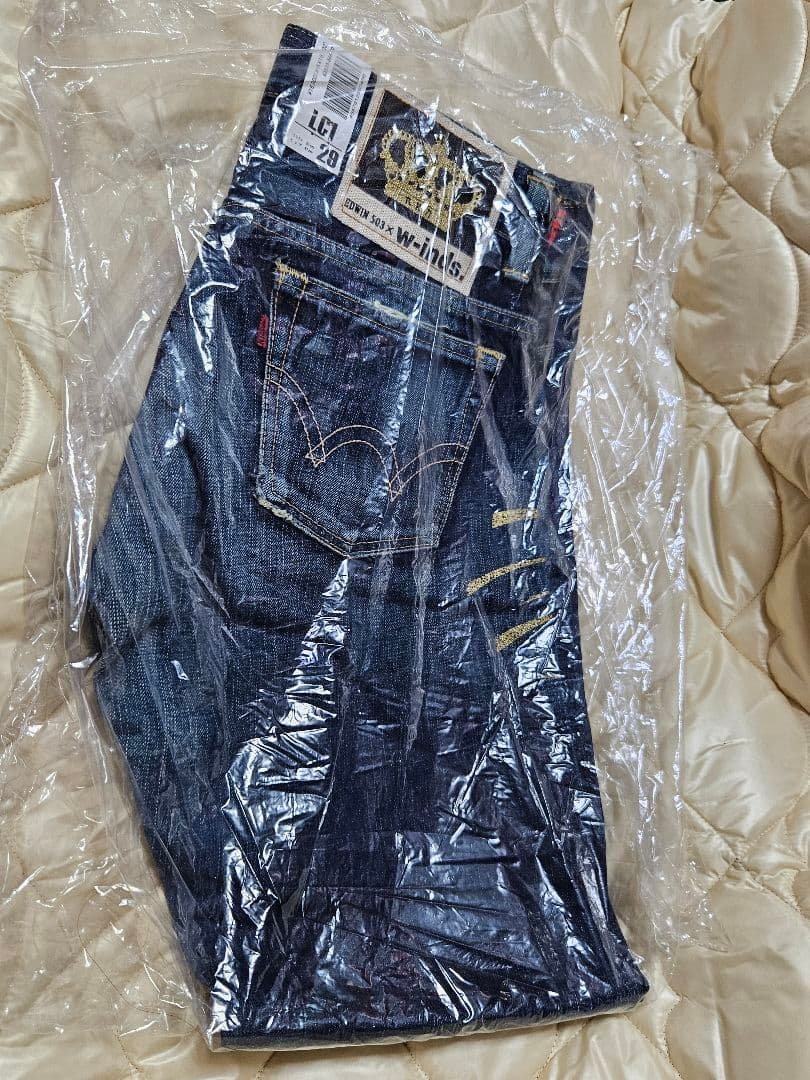 EDWIN 503 × w-inds.コラボ デニムジーンズ 王冠 Ver.