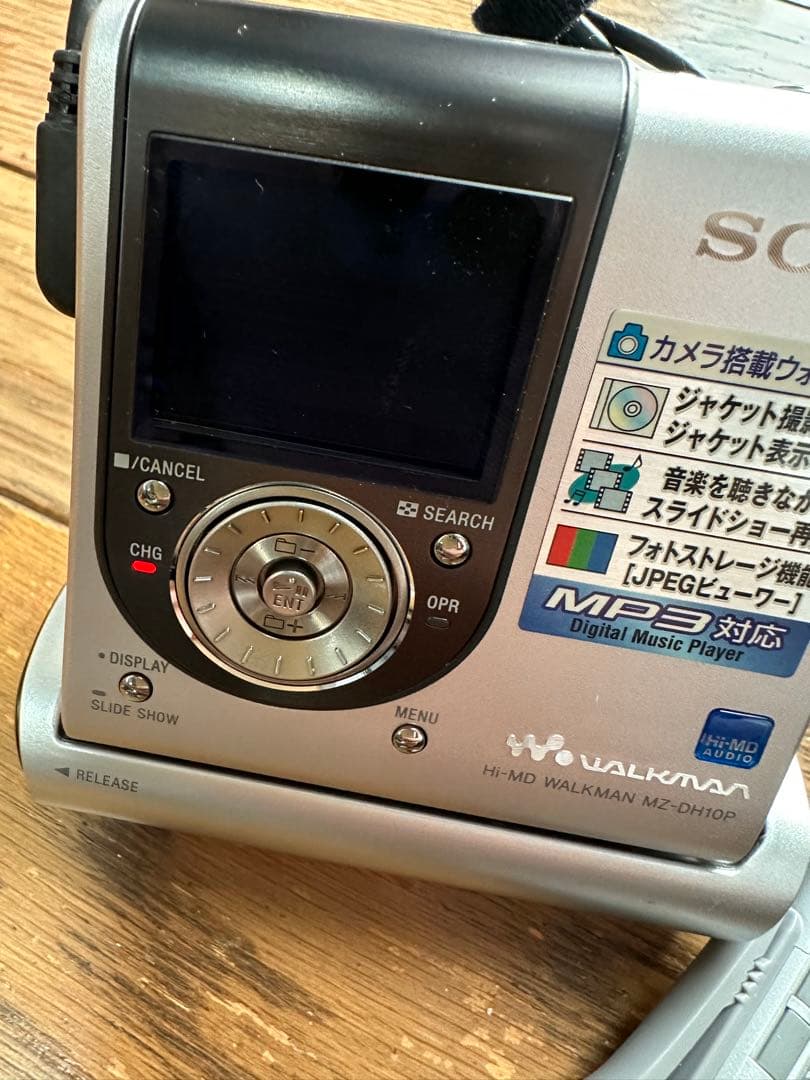 ポータブルプレーヤー SONY MZ-DH10P Hi-MD Walkman MP3 Player