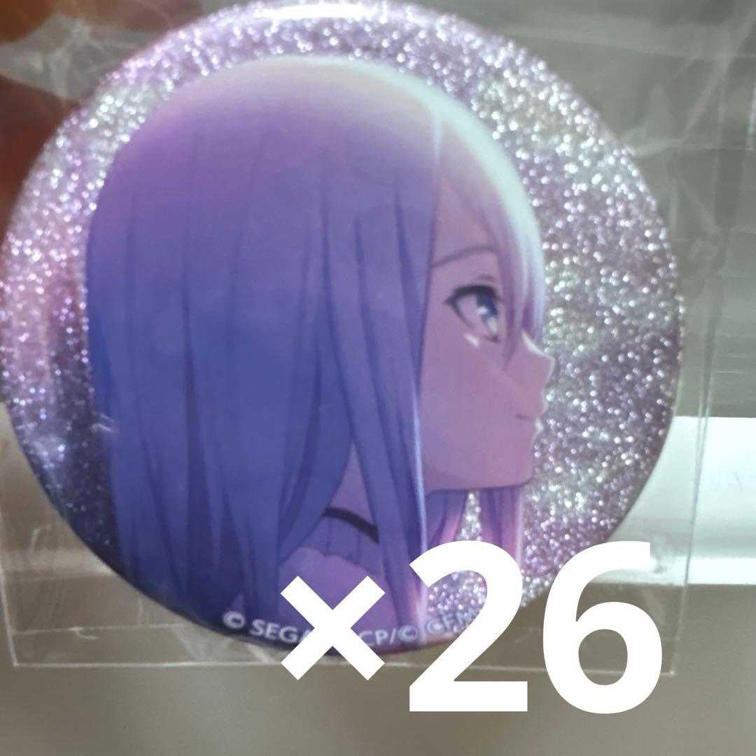 宵崎奏 グリッター缶バッジ 14c 特訓後 プロセカ プロジェクトセカイ 缶バ