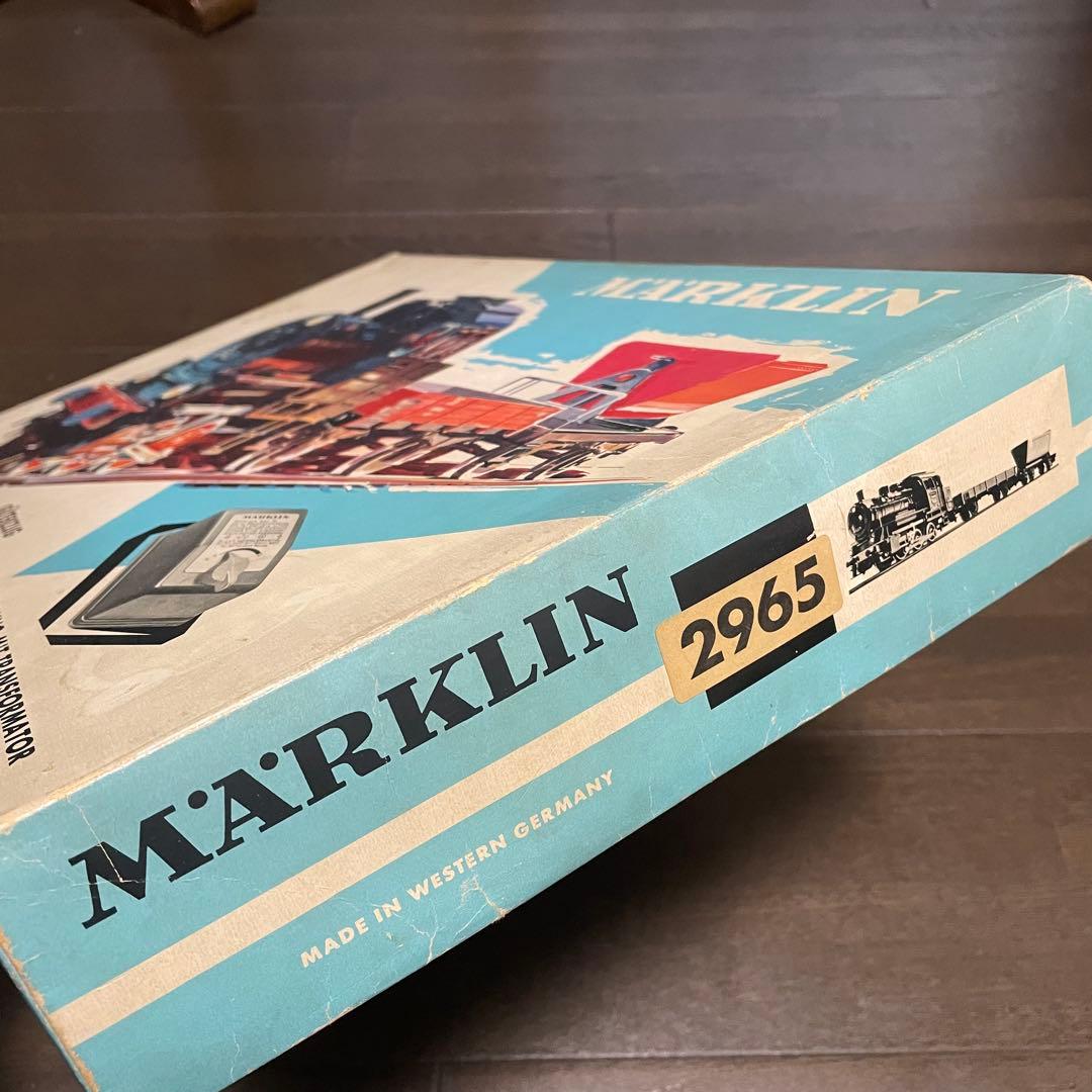 1970年代☆marklin☆基本セット☆機関車　貨車　レール　コントローラー☆