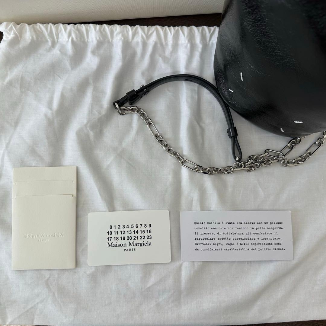 nataro様Maison Margiela 黒 TABI BUCKET BAG