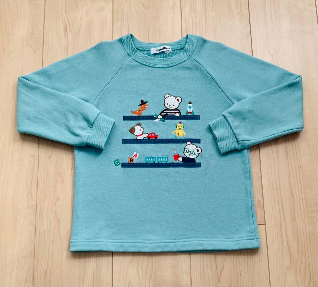 【familiar】ファミリア　トレーナー　トップス　120cm