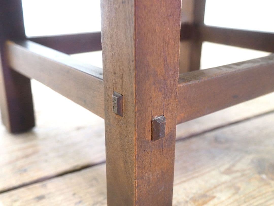 1363 アンティーク 欅のローテーブル　文机　ちゃぶ台　座卓　レトロ　古家具