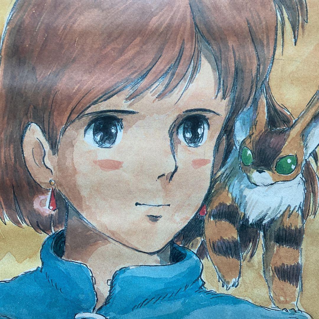 宮崎駿　ナウシカ　ポスター72×50 未使用