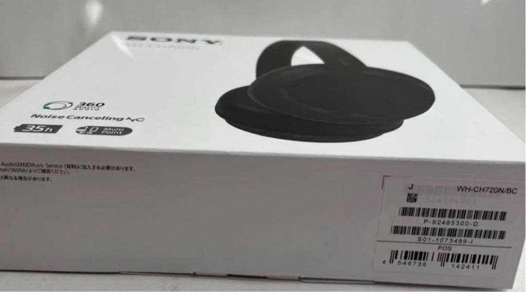 大特価・新品　SONY　ソニー　WH-CH720N BC　ヘッドホン　ブラック