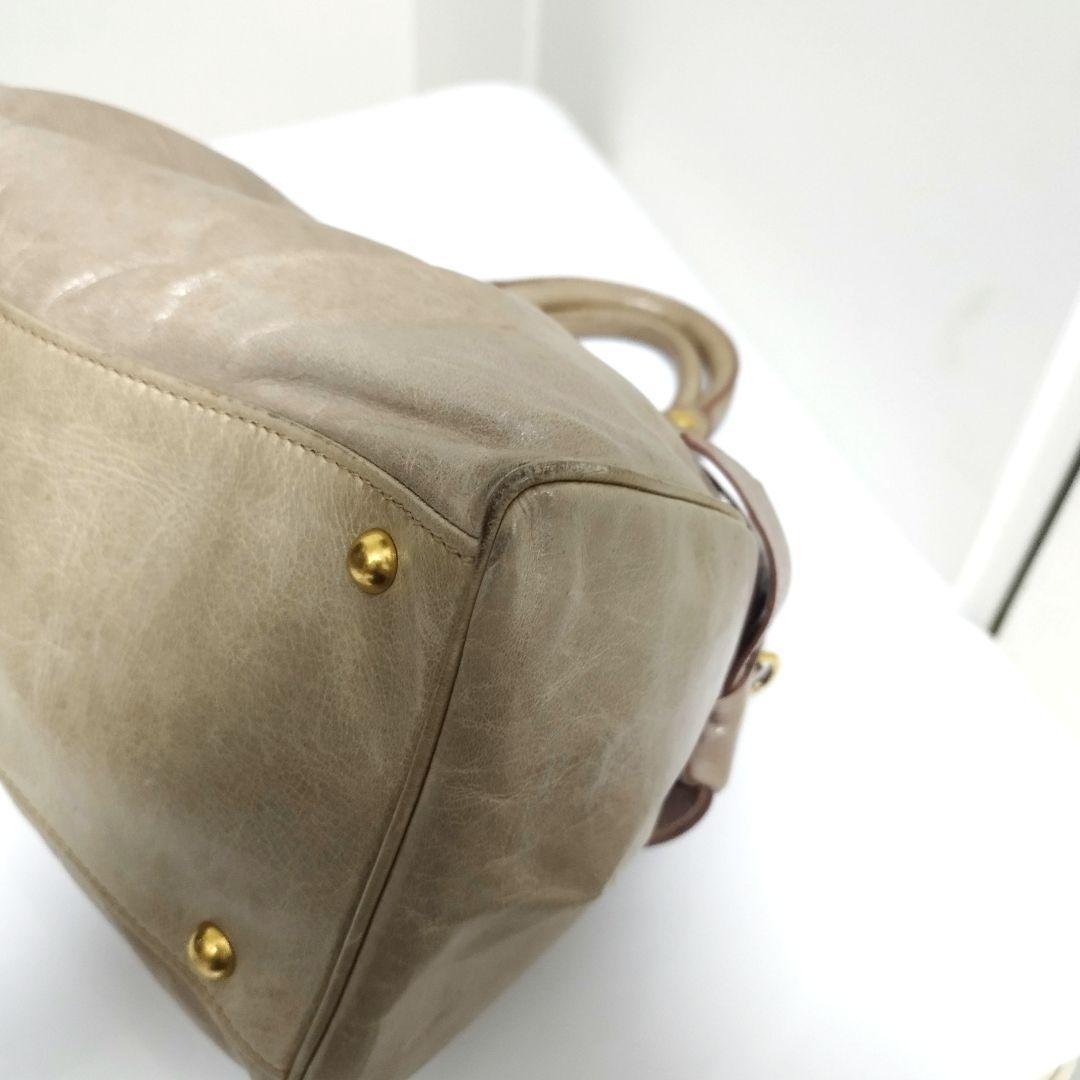 美品☆　MIUMIU　2way Archive vittelo lux