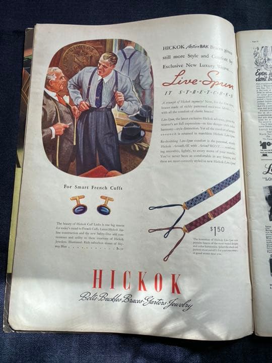 雑誌LIFE アンティーク　広告　1937